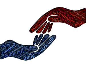 役に立てる、寄り添う、手助け