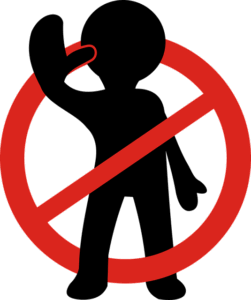 ダメのイラスト